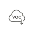 塗料を排除し<br>、VOC 排出量を削減します。